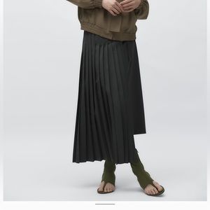 Zara OPEN TOE NEOPRENE ANKLE BOOTS